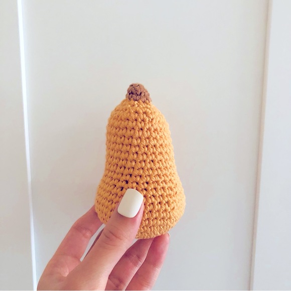 Hand Crafted Other - Crochet Butternut Squash Crochet Toys Pretend Play Toy Foods